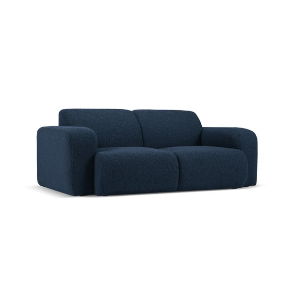 Tamno plava sofa od bouclé tkanine 170 cm Molino – Micadoni Home-image-2