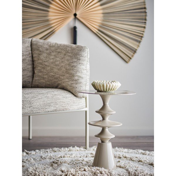 Okrugao pomoćni stol aluminijski ø 35,5 cm Samio – Bloomingville-image-1