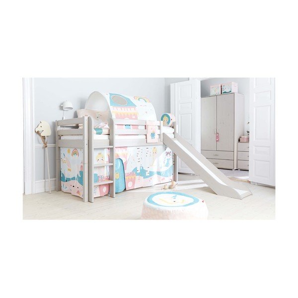 Set od 3 zavjese za dječji krevet Flexa Little Princess-image-1