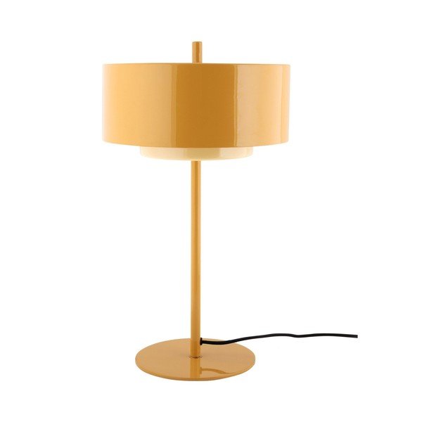 Oker žuta metalna stolna lampa (visina 50 cm) Grato Anillo – Leitmotiv