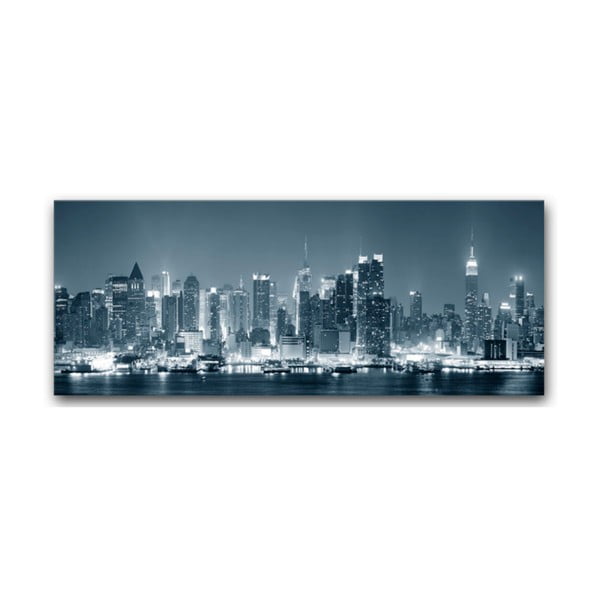 Slika na srebrnom platnu Styler Manhattan, 150 x 60 cm