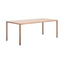 Blagovaonski stol od punog hrasta 90x200 cm Derven – Gazzda