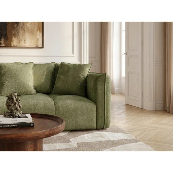 Zelena sofa od šenila Harlem – Bobochic Paris-image-3