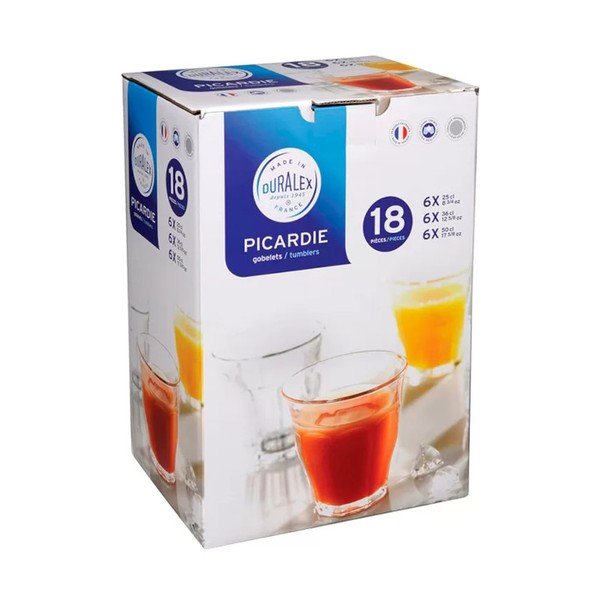 Čaše u setu od 18 kom 180 ml Picardie - Duralex-image-1