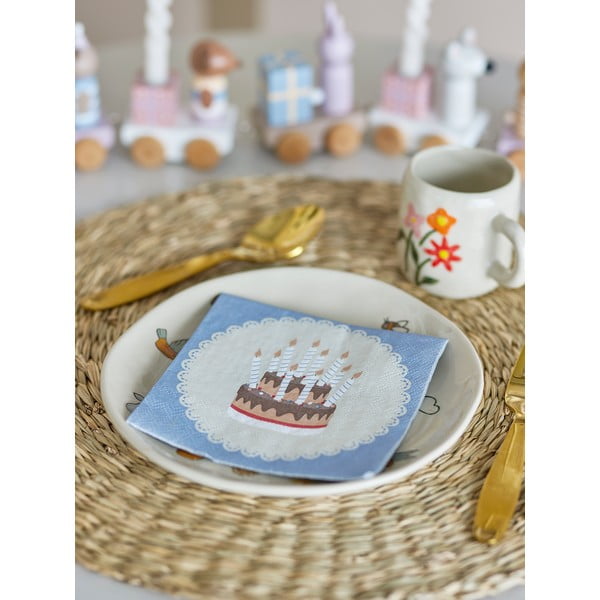 Papirnati ubrusi u setu 20 kom Oscar – Bloomingville Mini-image-1