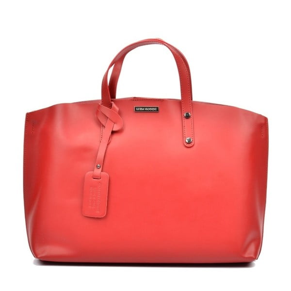 Luisa Vannini Veronica crvena kožna torbica