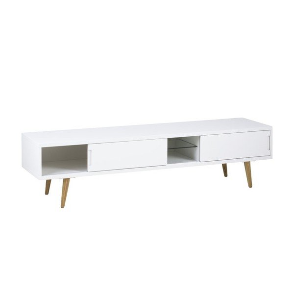 Bijeli TV stol Actona Elise, 180 x 46 cm-image-4