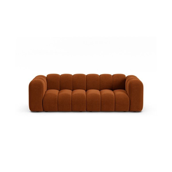 Narančasta sofa 228 cm Lupine – Micadoni Home