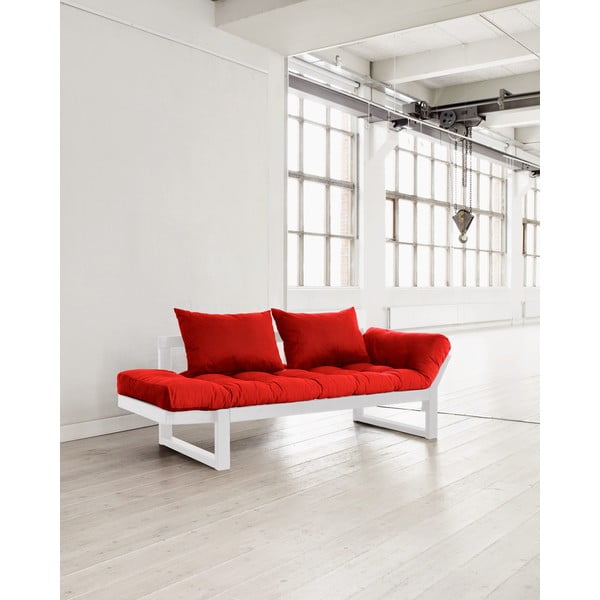 Karup Edge White / Red sofa-image-1
