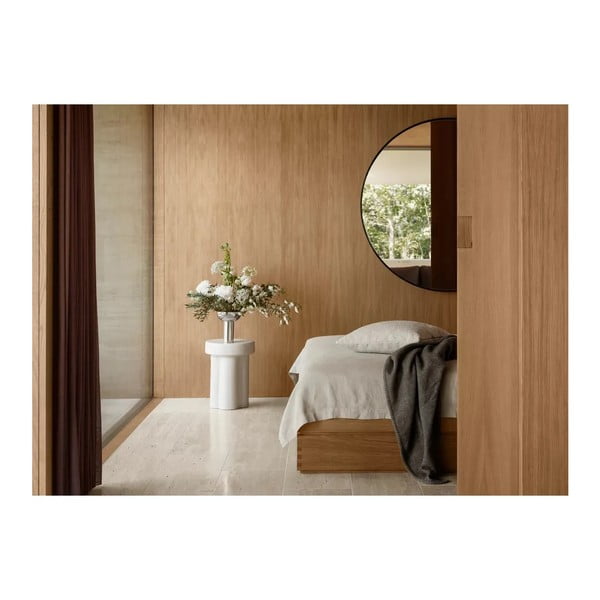 Zidno ogledalo s okvirom od masivnog drveta ø 110 cm Miro – Blomus-image-1