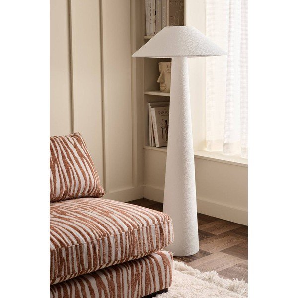 Bijela tekstilna stojeća svjetiljka (visina 123 cm) Mila – Ellos Home-image-2