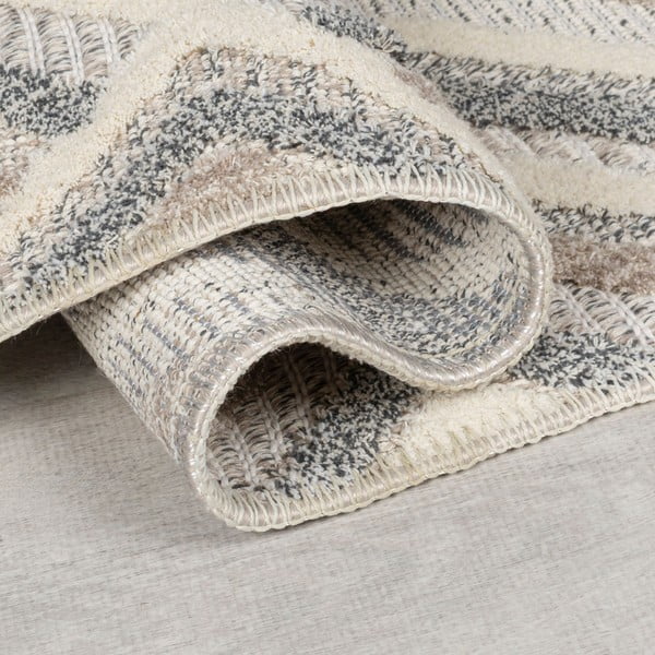 Sivo-bež periv tepih 78x150 cm Beckett – Flair Rugs-image-2