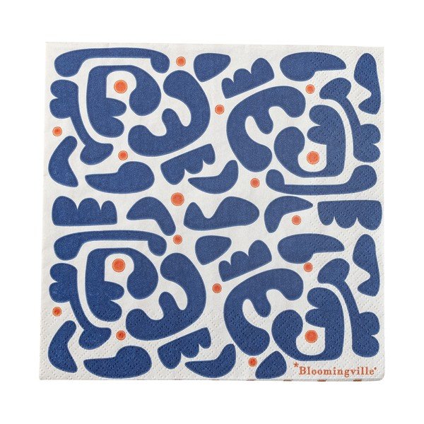Papirnati ubrusi u setu 20 kom 33x33 cm Eviaya – Bloomingville-image-4