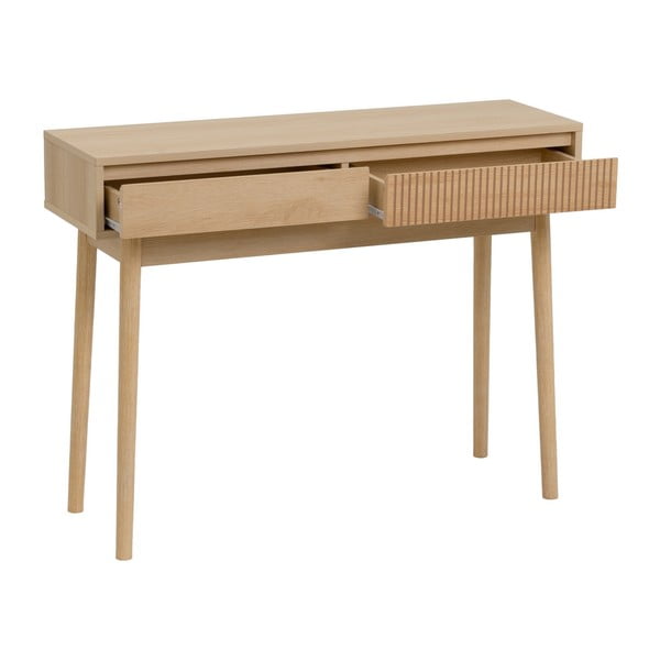 Pomoćni stol u prirodnoj boji 30x100 cm Iona – Casa Selección-image-4