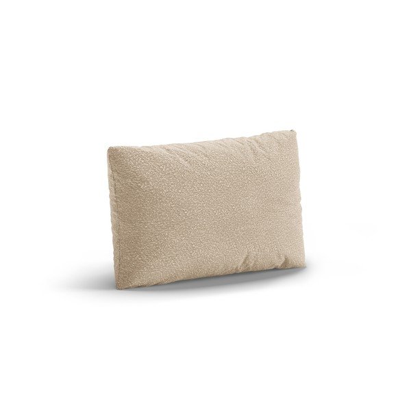 Bež ukrasni jastuk za sjedeću garnituru od bouclé tkanine Poppy – Micadoni -image-1