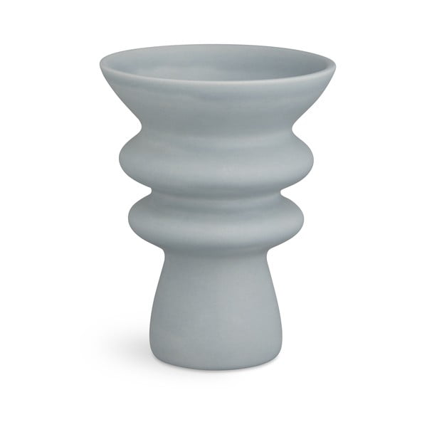Plavo-siva keramička vaza Kähler Design Kontur, visina 20 cm