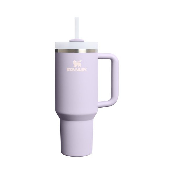 Termosica od nehrđajućeg čelika sa slamkom u boji lavande 1,18 l Quencher H2.O FlowState™ Tumbler Purple Dust – Stanley