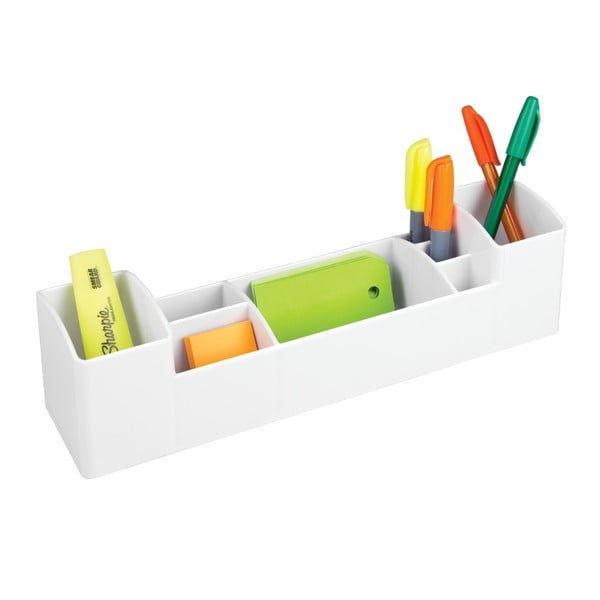 Bijeli organizator InterDesign Med + Multi Level-image-1