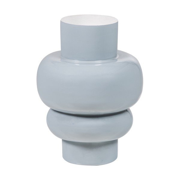 Svijetlo siva metalna vaza (visina 27 cm) Auri – WOOOD