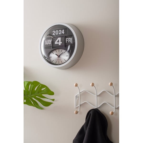 Bijela metalna zidna vješalica 61 cm Zig Zag – PT LIVING-image-1