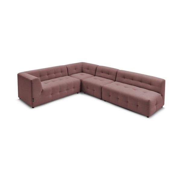 Tamno ružičasta kutna garnitura (lijevi kut) Kleber - Bobochic Paris-image-3