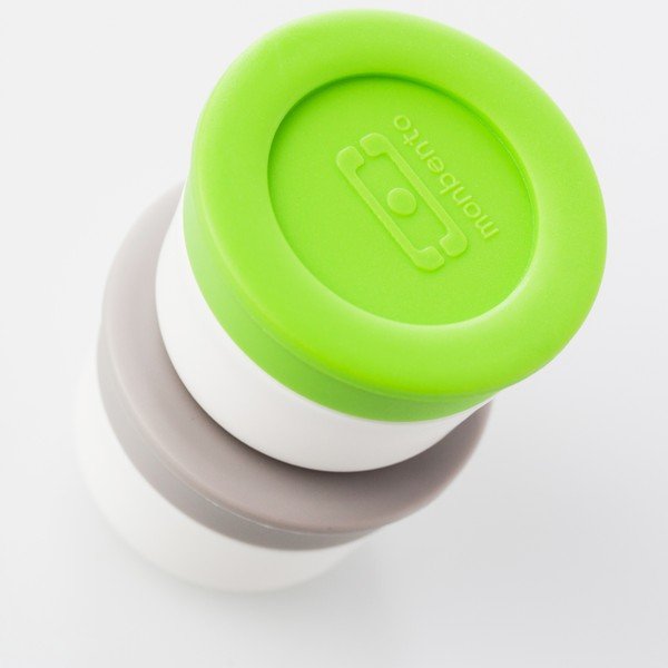 Set od dva Monbento tanjura, zeleni i sivi-image-2