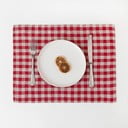 Tekstilni podmetač 35x45 cm Red Gingham – Linen Tales
