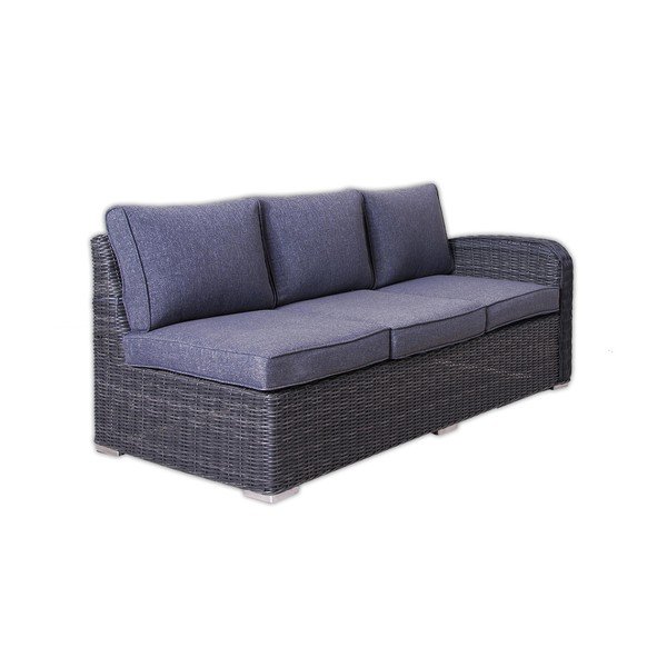 Sivi vrtni set od umjetnog ratana za 9 osoba Montreal - Rojaplast-image-4