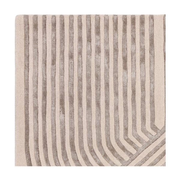 Krem ručno rađen tepih od mješavine vune 160x230 cm Matrix – Asiatic Carpets-image-4