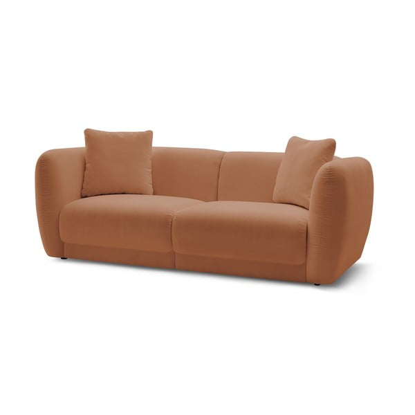 Narančasta sofa 230 cm Bourbon - Bobochic Paris-image-3