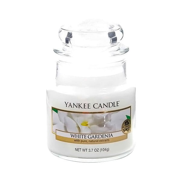 Yankee Candle White Gardenia, vrijeme gorenja 25 - 40 sati