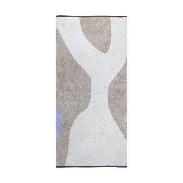 Bijela/bež periva pamučna staza 70x150 cm Figura – Mette Ditmer Denmark