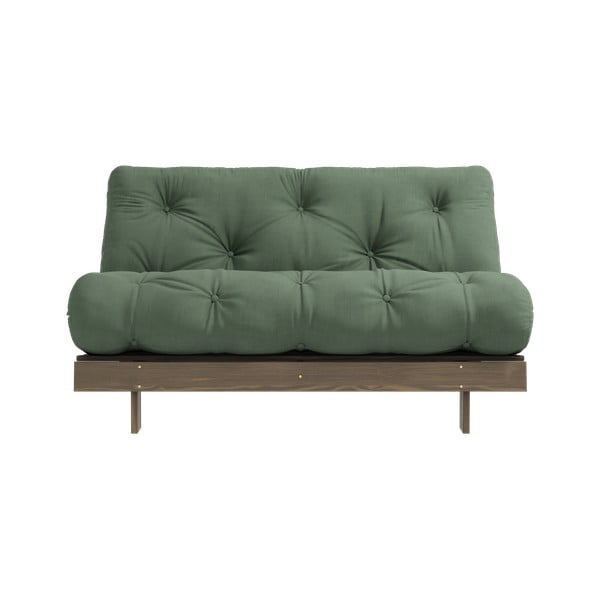 Zelena sklopiva sofa 140 cm Roots – Karup Design