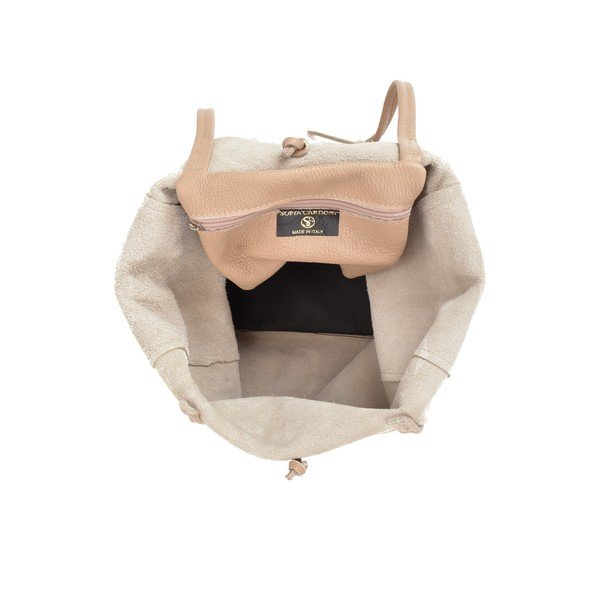 Bež ženska kožna torbica Sofia Cardoni Shopper-image-4