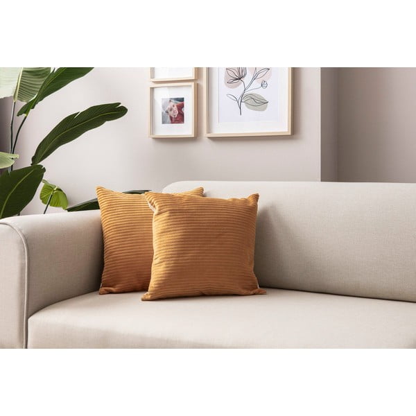 Ukrasne jastučnice u setu 2 kom od samta 43x43 cm – Mioli Decor-image-4