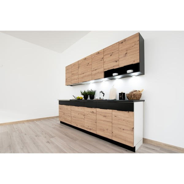 Ravna kuhinja bez kuhinjske radne ploče (bez montaže) 260 cm Kian – STOLKAR-image-3