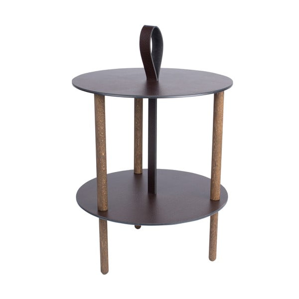 Okrugao pomoćni stol ø 38 cm Strap S Bull – LIND DNA