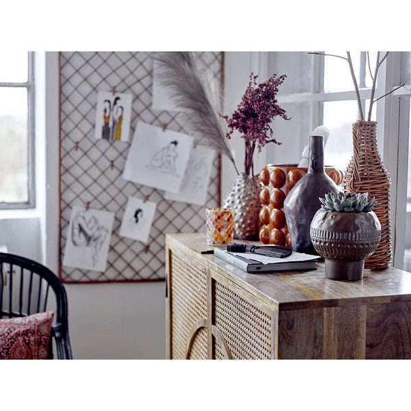 Narančasta zemljana posuda za cvijeće Bloomingville Deia, visina 22,5 cm-image-3