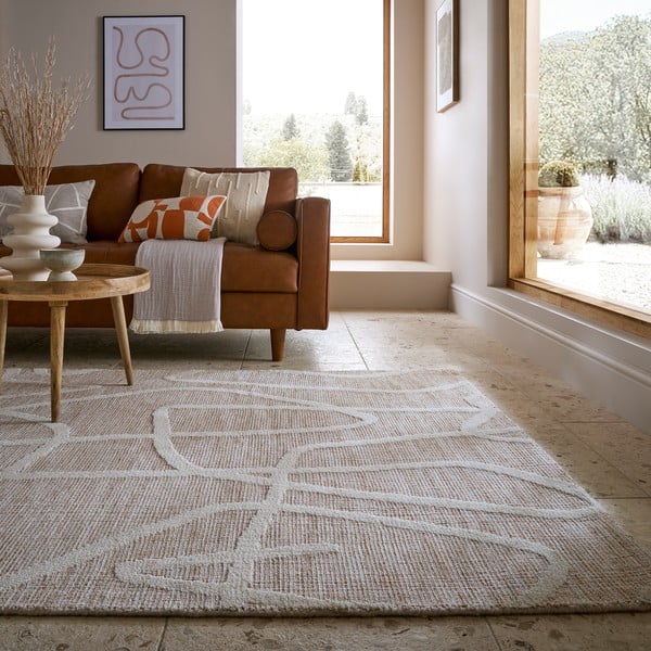 Bež tepih 160x230 cm Micah – Flair Rugs-image-1