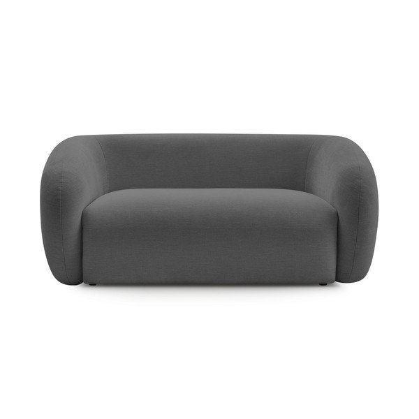 Tamno siva sofa od šenila 160 cm Celine – Bobochic Paris