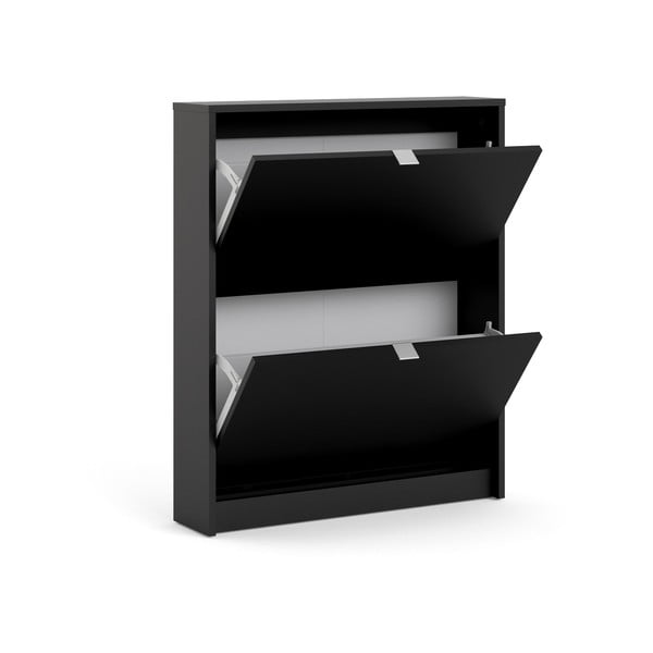 Crni preklopni ormarić za cipele Shoes – Tvilum-image-3