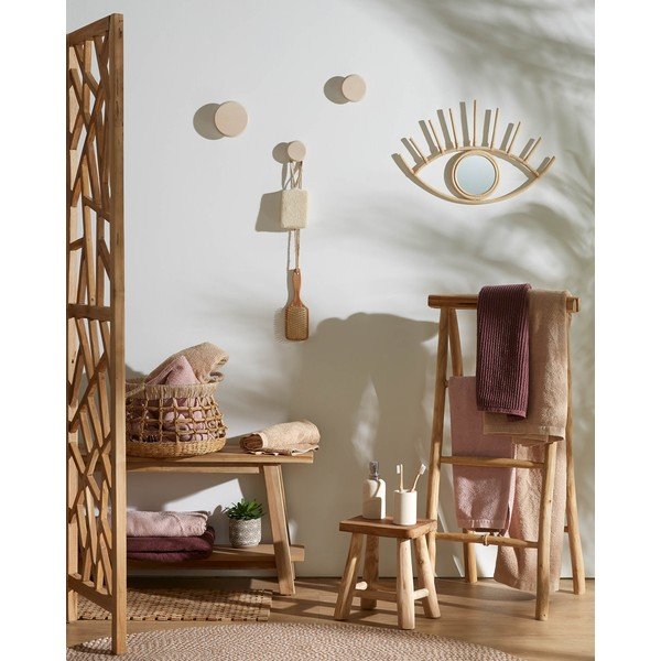 Drvene zidne kuke u setu 3 kom u prirodnoj boji Nadua – Kave Home-image-1