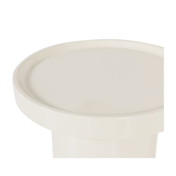 Okrugao pomoćni stol u sjajnom dekoru ø 40 cm Veluna – WOOOD-image-3