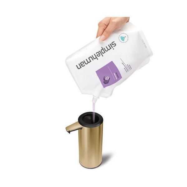 Dozator sapuna od nehrđajućeg čelika u zlatnoj boji 266 ml - simplehuman-image-1