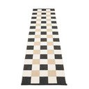 Crna/krem unutarnja i vanjska staza 70x300 cm Pix Black Vanilla – Pappelina