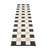 Crna/krem unutarnja i vanjska staza 70x300 cm Pix Black Vanilla – Pappelina