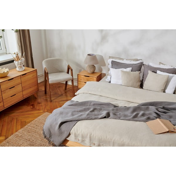 Bračni krevet od bukovog drveta 160x200 cm Greg - The Beds-image-4