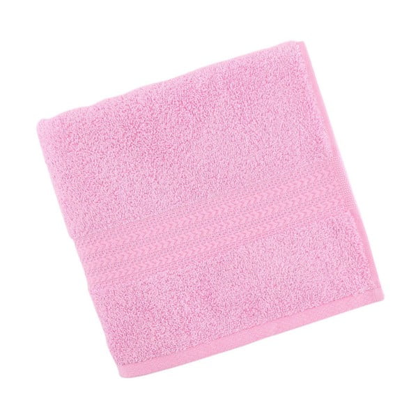 Ružičasti ručnik od čistog pamuka Foutastic, 50 x 90 cm-image-1
