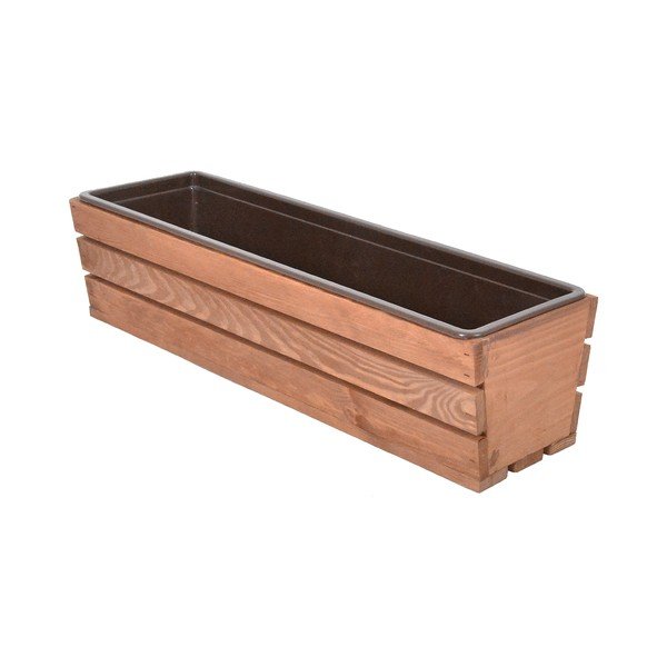 Drvena tegla za cvijeće 61 cm Modern – Rojaplast-image-1