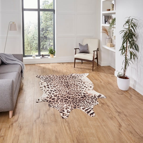 Smeđi-bež tepih 195x155 cm Faux Leopard - Think Rugs-image-1